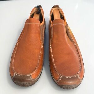 Cole Haan Nike Air Waterproof Slip-on Shoes Brown Men’s size 12 Comfort Loafers